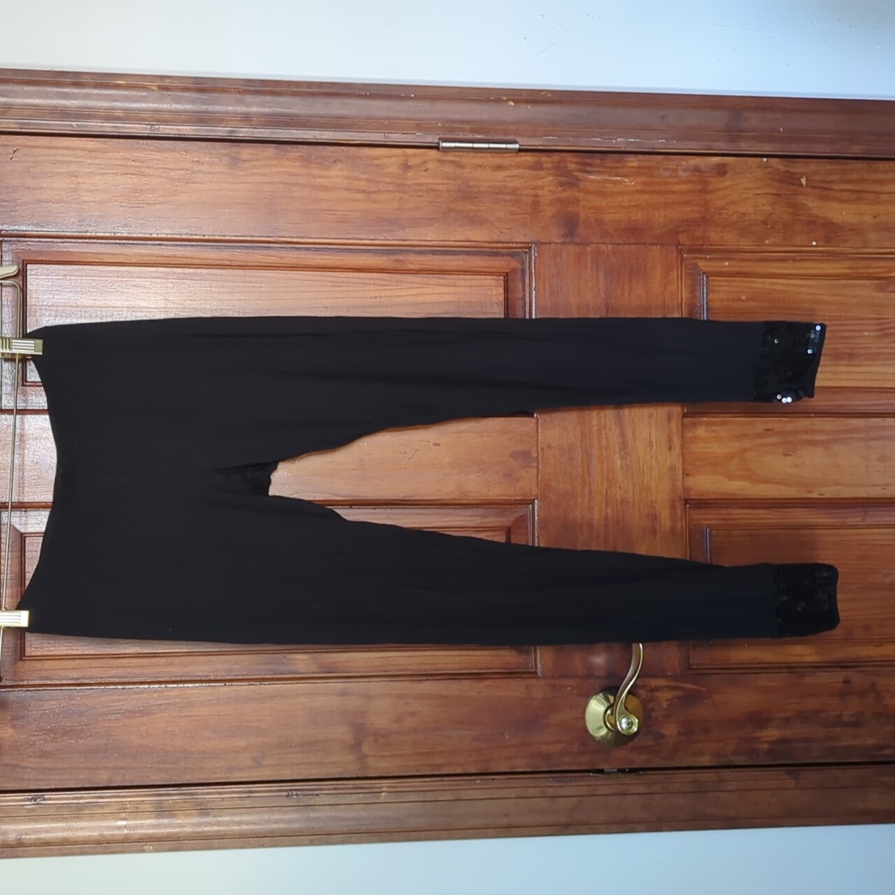 Tart leggings with sequin cuffs